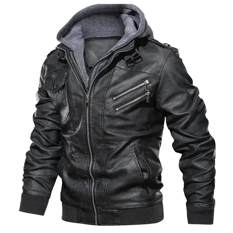Jaqueta Masculina com Capuz