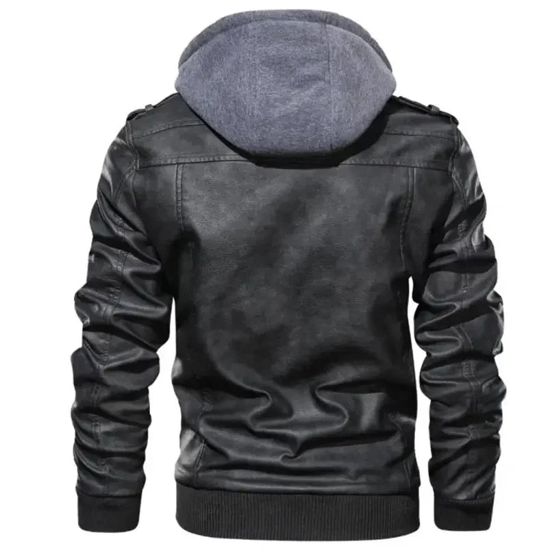 Jaqueta Masculina com Capuz