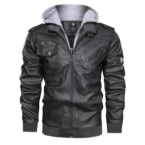 Jaqueta Masculina com Capuz