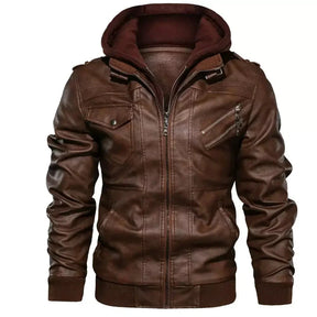 Jaqueta Masculina com Capuz