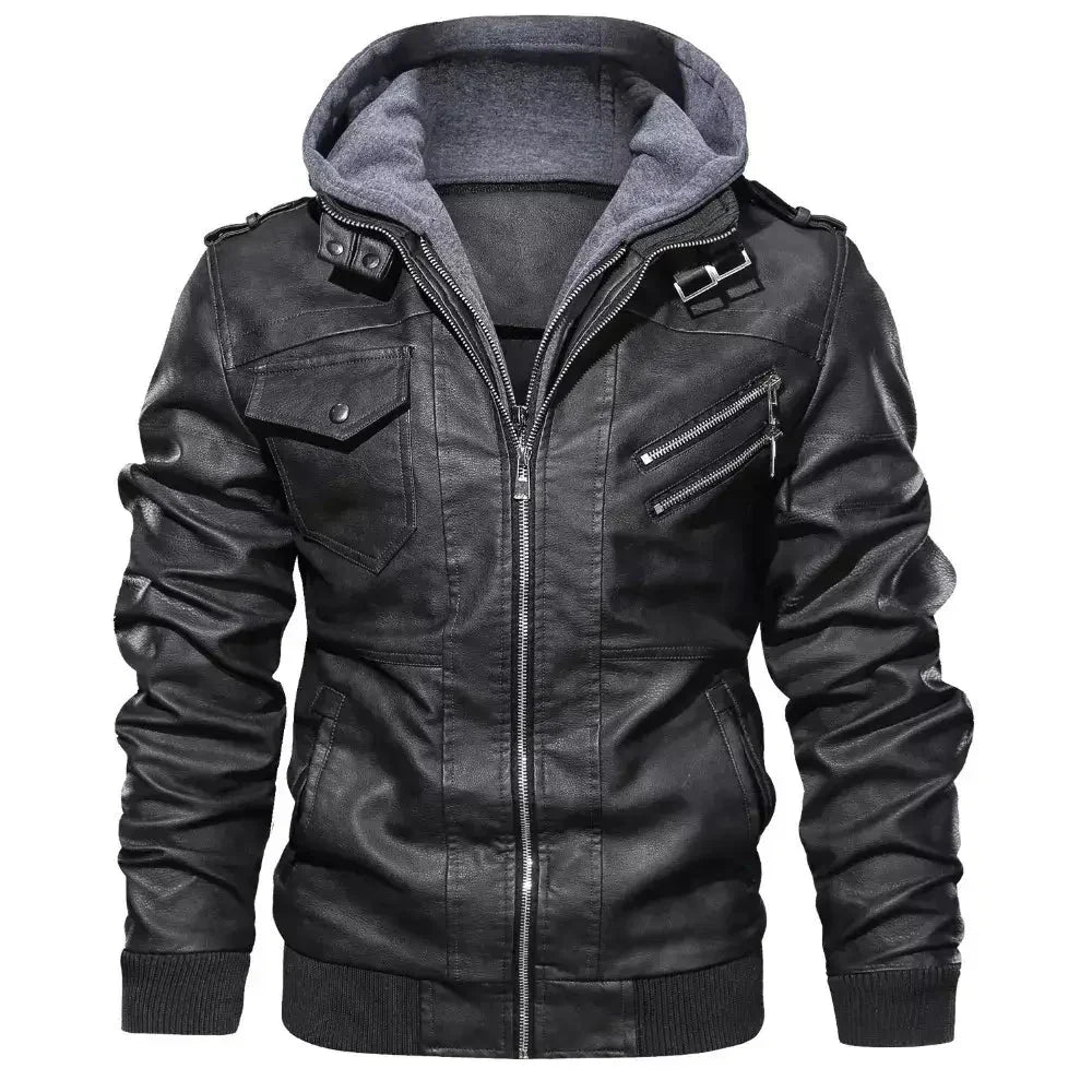 Jaqueta Masculina com Capuz